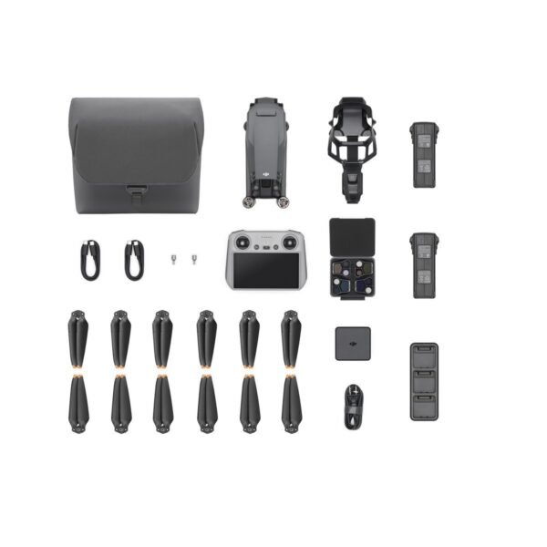 DJI MAVIC 3 PRO FLY MORE COMBO (DJI RC) Drohne, Grau/Schwarz