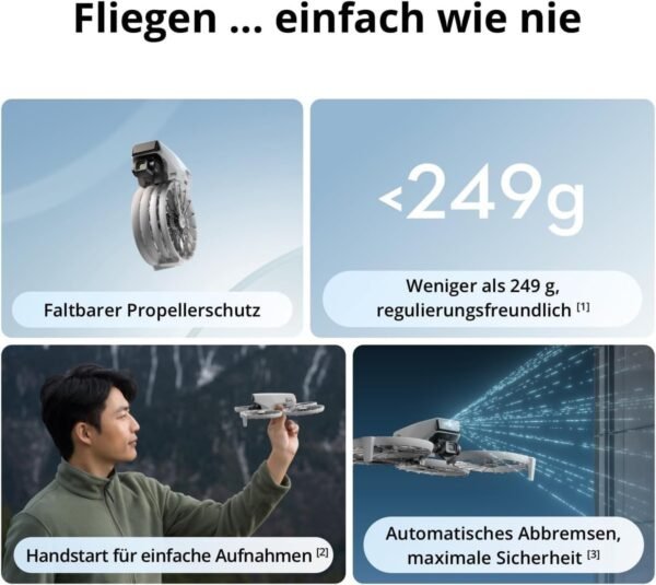 DJI Flip (RC 2) Drohne, Grau