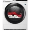 7332543841554_1.jpg AEG TR8T70680 Wärmepumpentrockner Serie 8000 AbsoluteCare® mit Trommelsteuerung (8 kg, Weiß / Schwarz / Weiß)
