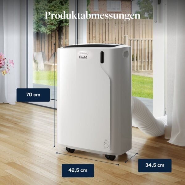 8004399020085_5.jpg DELONGHI Pinguino PAC EM90K.1 Silent Klimagerät Weiß/Schwarz (Max. Raumgröße: 29 m², EEK: A)