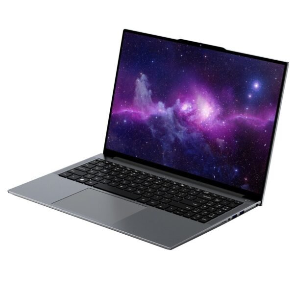 810228352375_4.jpg BLACKVIEW GamiBook 6 7735HS Mit US QWERTY Tastatur, Laptop, mit 16 Zoll Display, AMD Ryzen™ 7, 16 GB RAM, 512 GB SSD, AMD Radeon™ 680M, Grau, Windows 11 Pro