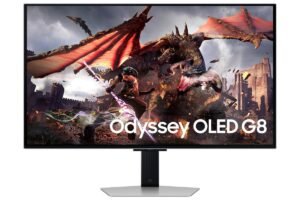 SAMSUNG LS32DG800SUXEN/32″/GAM/UHD 4K /240HZ/ERGO 32 Zoll UHD 4K Odyssey Gaming Monitor (0,03 ms Reaktionszeit , 240 Hz (max.) , 240 Hz nativ)