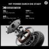 8721008535821_3.jpg SEGWAY Ninebot F3 PRO D E-Scooter (10 Zoll, Schwarz/Silber/Rot)
