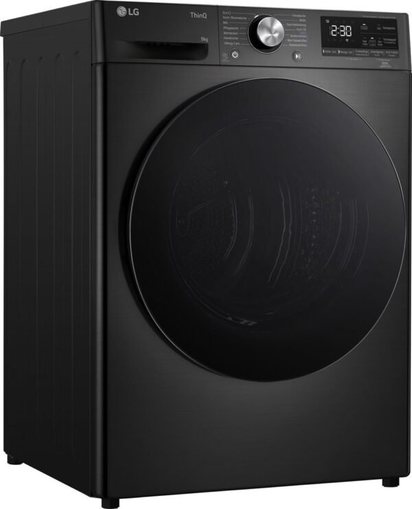 LG RT90V9B Wärmepumpentrockner (9 kg, Schwarz)