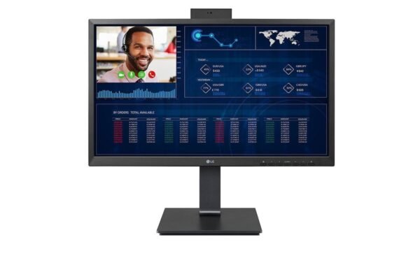 LG 24CQ651W-BP, All-in-One PC mit 23,8 Zoll Display, Intel® Pentium® Prozessor, 8 GB RAM, 256 GB SSD SSD, Schwarz
