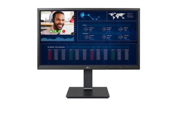 LG 24CQ651W-BP, All-in-One PC mit 23,8 Zoll Display, Intel® Pentium® Prozessor, 8 GB RAM, 256 GB SSD SSD, Schwarz