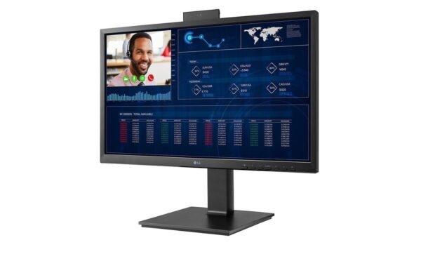 LG 24CQ651W-BP, All-in-One PC mit 23,8 Zoll Display, Intel® Pentium® Prozessor, 8 GB RAM, 256 GB SSD SSD, Schwarz