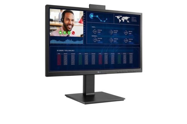 LG 24CQ651W-BP, All-in-One PC mit 23,8 Zoll Display, Intel® Pentium® Prozessor, 8 GB RAM, 256 GB SSD SSD, Schwarz