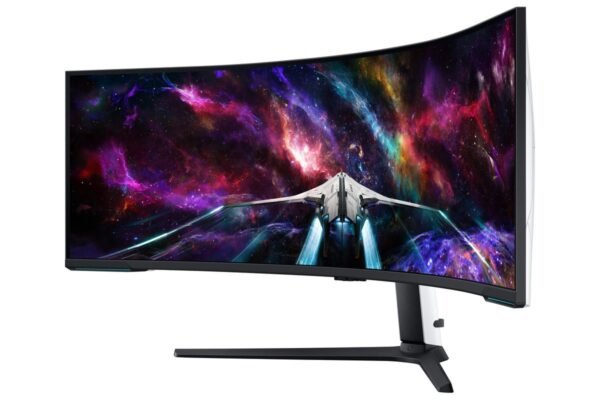 8806094972313_2.jpg SAMSUNG Odyssey Neo G95NC S57CG954NU 57 Zoll Dual UHD Gaming Monitor 1 ms Reaktionszeit 240 Hz