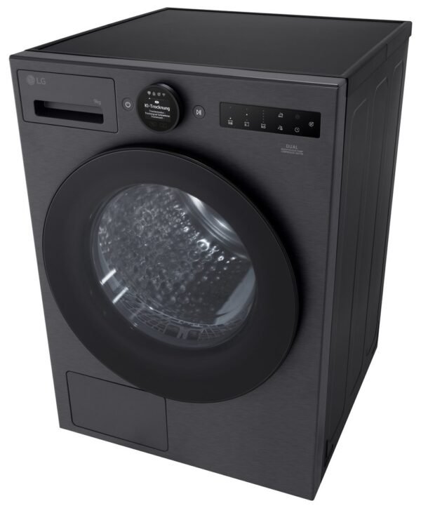 LG RT90X8B Wärmepumpentrockner (9 kg, Metallic Black)