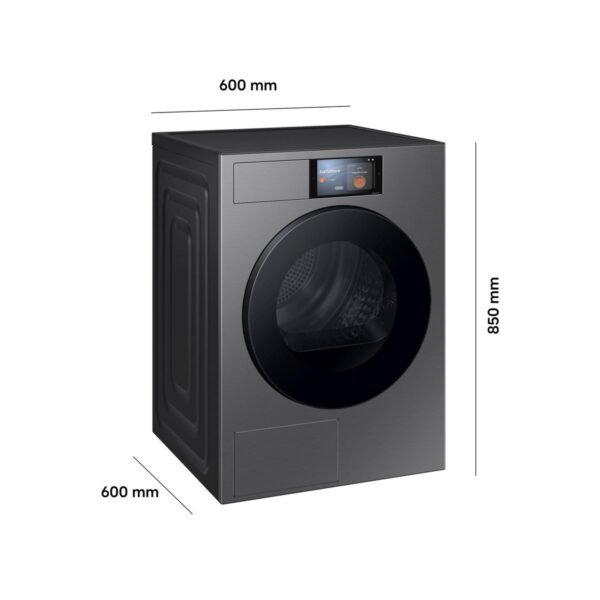 SAMSUNG DV90F09F4SU2 Wärmepumpentrockner DV90F/24 (9 kg, Dark Silver)