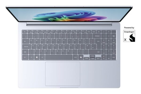 SAMSUNG Galaxy Book4 Edge, Copilot+ PC – 15,6 Zoll – Qualcomm Snapdragon X X1 26 100 – 16 GB – 256 GB – Qualcomm Adreno™ Onboard Graphics – Windows 11 Home