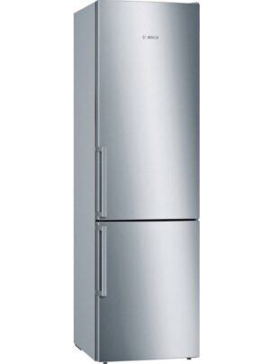 BOSCH KGE398IBP Serie 6 Kühlgefrierkombination (B, 343 l, 2010 mm hoch, Gebürsteter Stahl mit Anti Fingerprint)